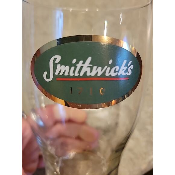 Smithwick's Ale Kilkenny Ireland Pint Beer Glass 16 oz. 6" Tall - Picture 3 of 3